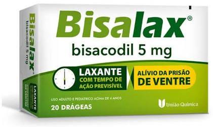 BISALAX 5MG CX 150 drg UNIAO QUIMICA