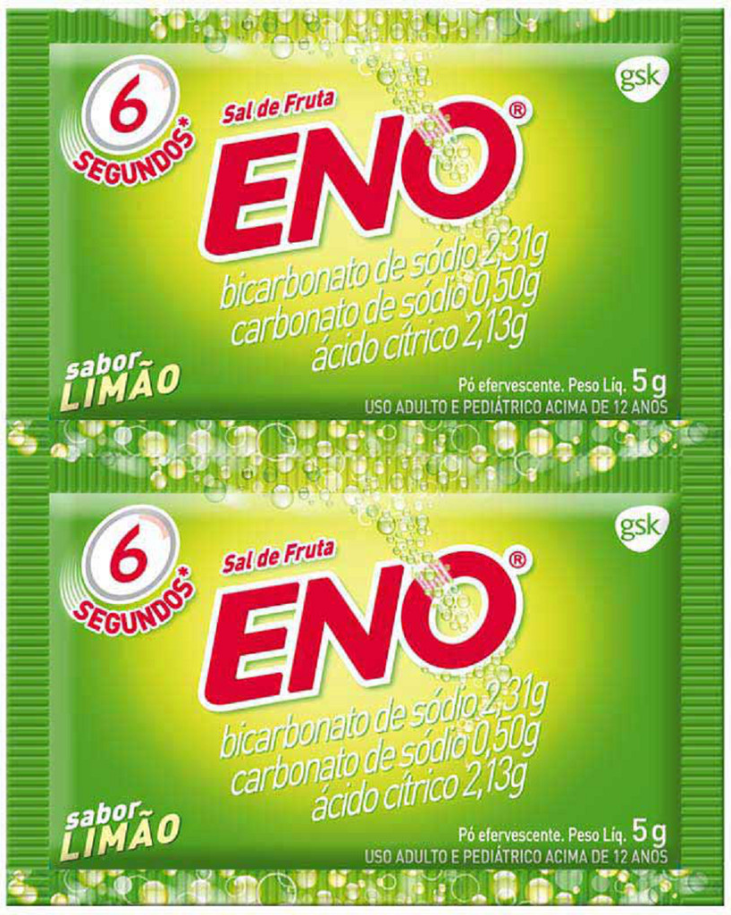 SAL DE FRUTA ENO CX 60 ENV SB LIMAO GSK CONSUMER