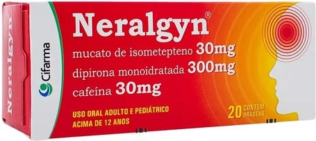 NERALGYN - DORALGINA - 30+300+30MG 20 DRG CIFARMA