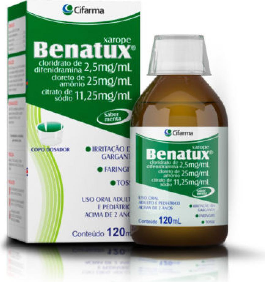 XAROPE BENATUX 120ML CIFARMA
