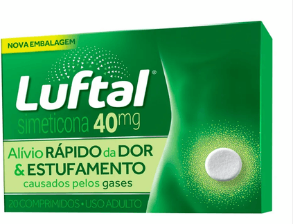 LUFTAL 40MG CX 20 COMP RECKITT BENCKISER