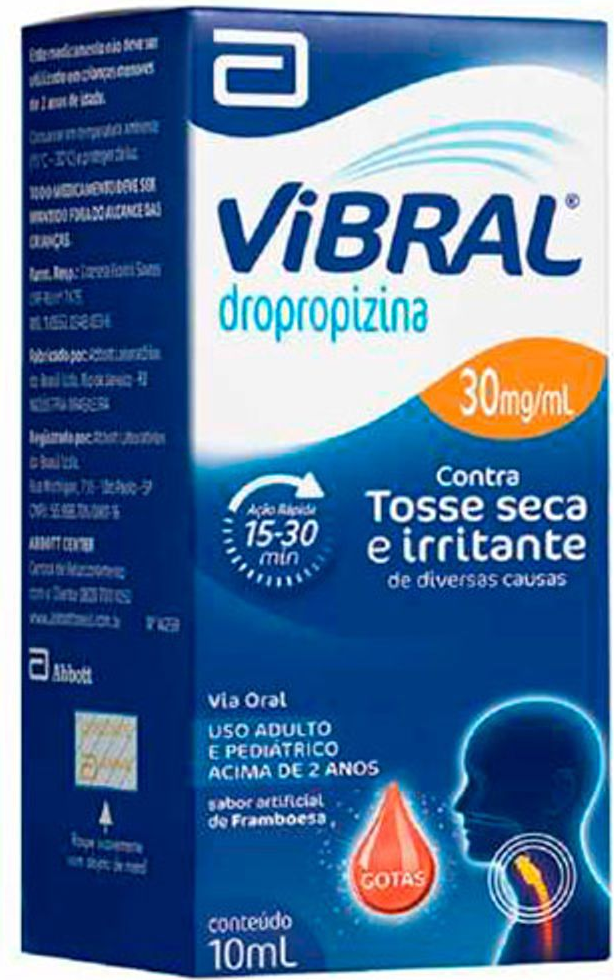 VIBRAL 30MGGTS X 10ML ABBOTT